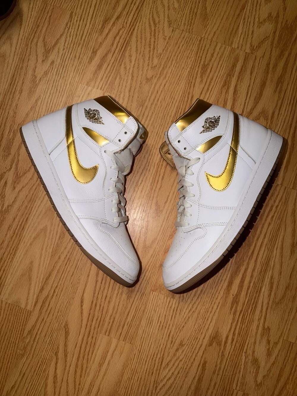 JORDAN 1 Retro High Og Metallic Gold Women's FD2596-107‼️SHIP FAST‼️SZ 14.5W-13M
